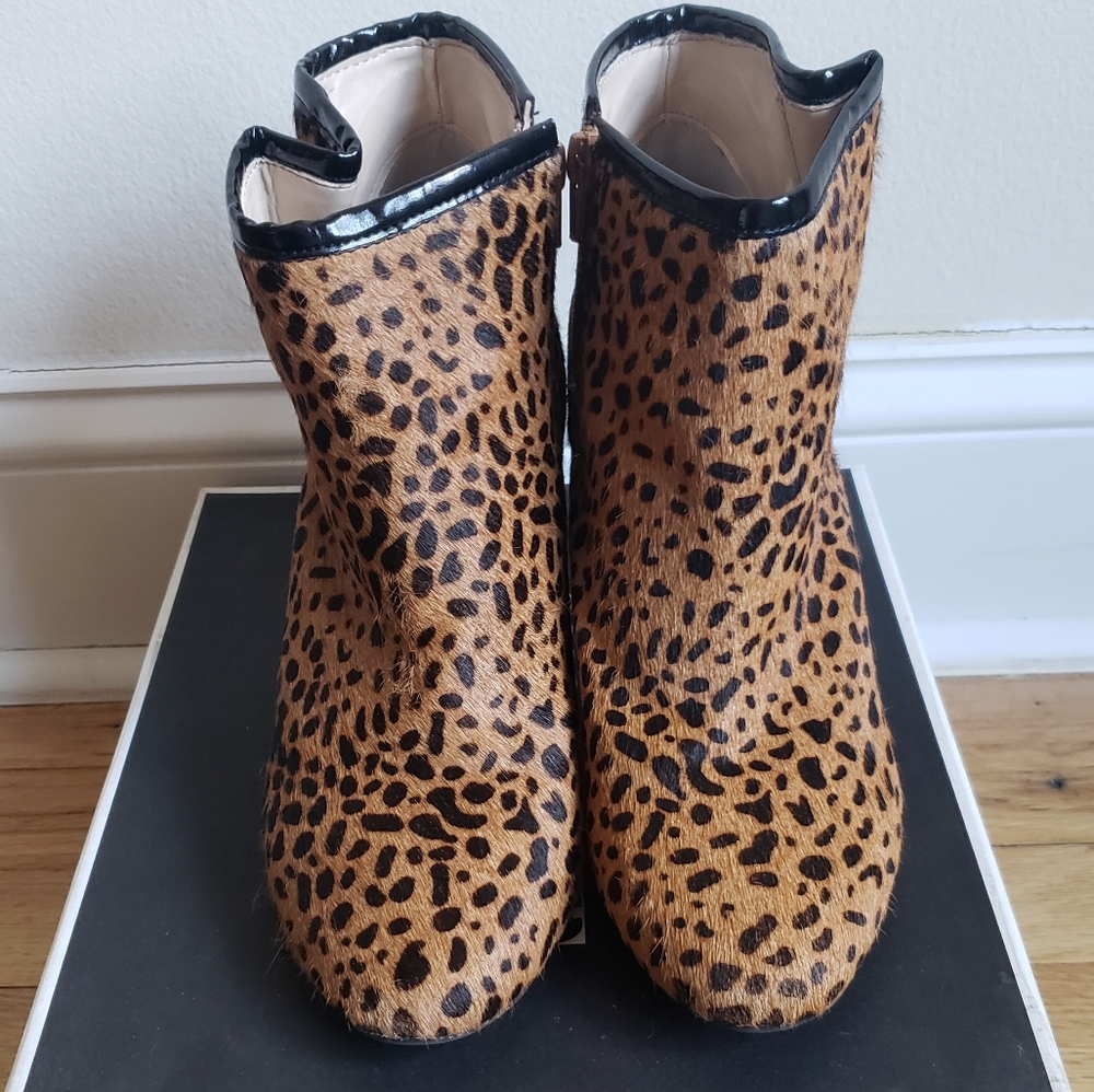 Shoemint Cheetah Print Booties